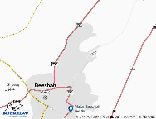 MICHELIN-Landkarte al-Fayha' - ViaMichelin