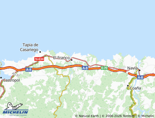 Carte MICHELIN Valdepares - ViaMichelin
