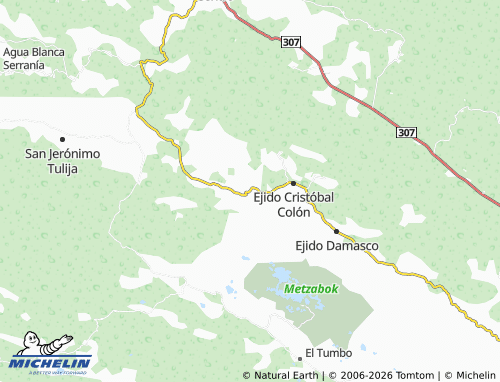 Mapa MICHELIN San José Pathuitz - ViaMichelin