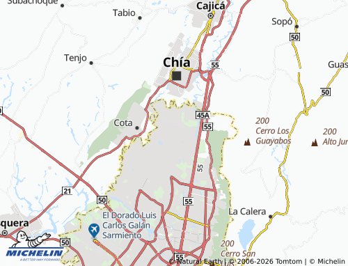 Carte MICHELIN Conejera - ViaMichelin
