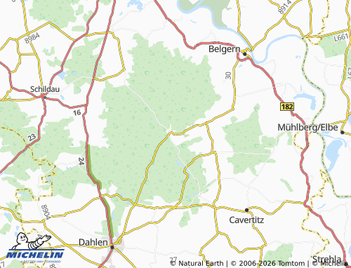 MICHELIN Lausa map - ViaMichelin