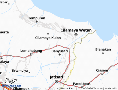 Carte MICHELIN Cikarang - ViaMichelin