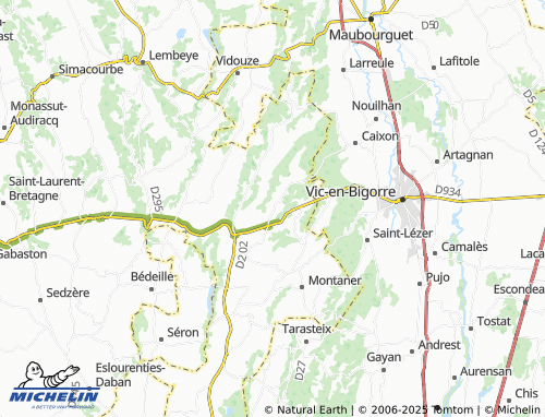 Carte MICHELIN Lamayou - ViaMichelin