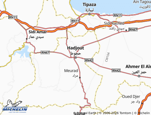 Kaart MICHELIN Hajjout - ViaMichelin