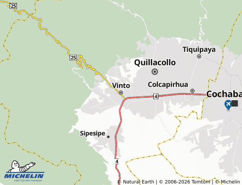 MICHELIN Vinto map - ViaMichelin