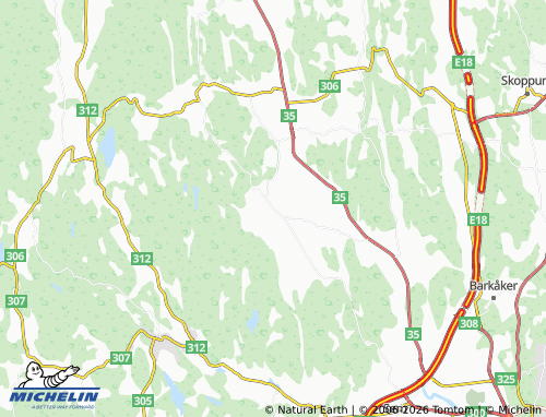 MICHELIN-Landkarte Ramnes - ViaMichelin