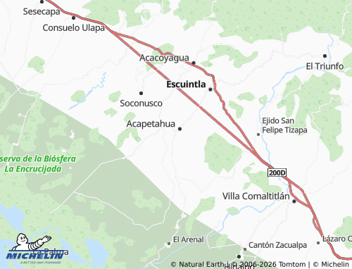 Mapa MICHELIN Esquipulas - ViaMichelin
