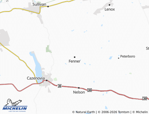 Mappa MICHELIN Fenner - ViaMichelin