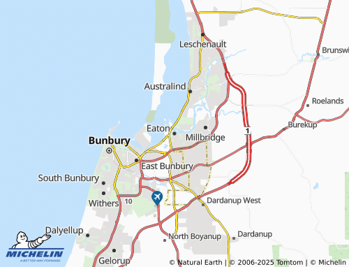 MICHELIN Eaton map - ViaMichelin