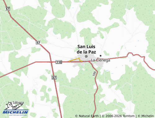 Mappa MICHELIN La Palma - ViaMichelin