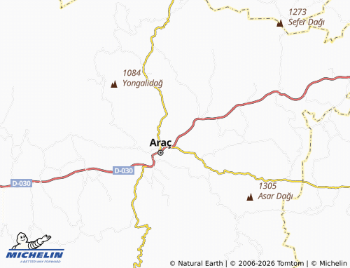 Mapa MICHELIN Yeşil - ViaMichelin