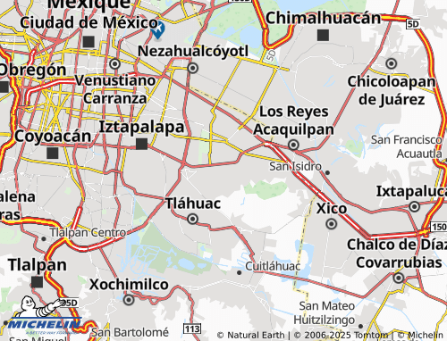 Carte MICHELIN Reforma Política - ViaMichelin