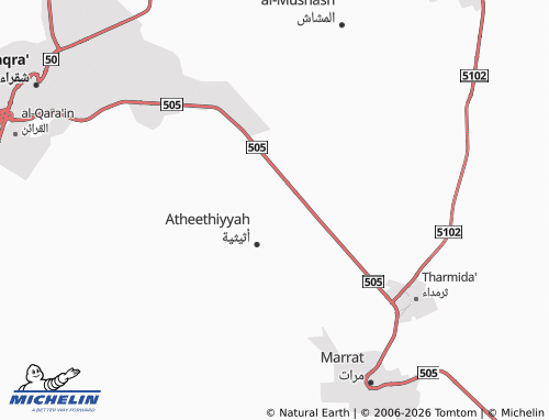 MICHELIN-Landkarte al-Malik Salman - ViaMichelin
