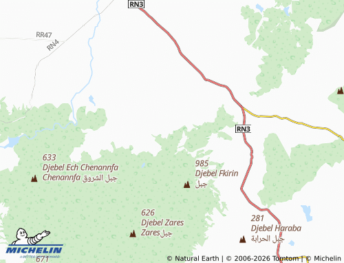 Mappa MICHELIN Jouqar - ViaMichelin