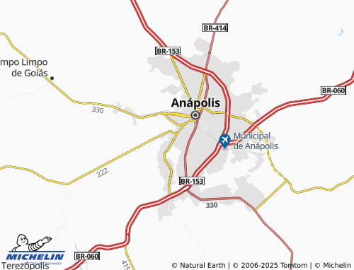 MICHELIN Vila São Joaquim Primeira Etapa map - ViaMichelin