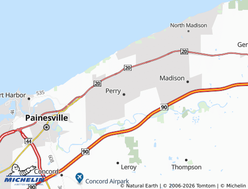 Mappa MICHELIN Perry - ViaMichelin