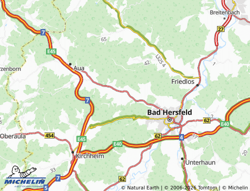 MICHELIN Gittersdorf map - ViaMichelin