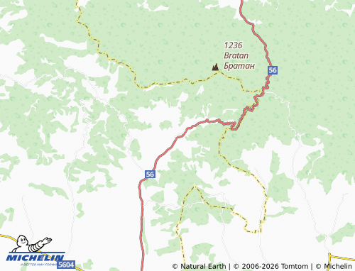Mapa MICHELIN Rozovets - ViaMichelin