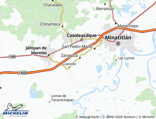 MICHELIN Centro map - ViaMichelin