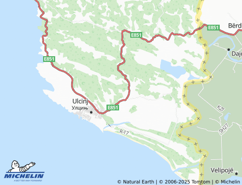 MICHELIN-Landkarte Pistula - ViaMichelin