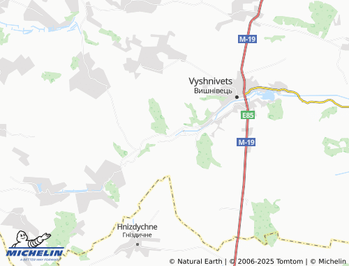 MICHELIN Butyn map - ViaMichelin