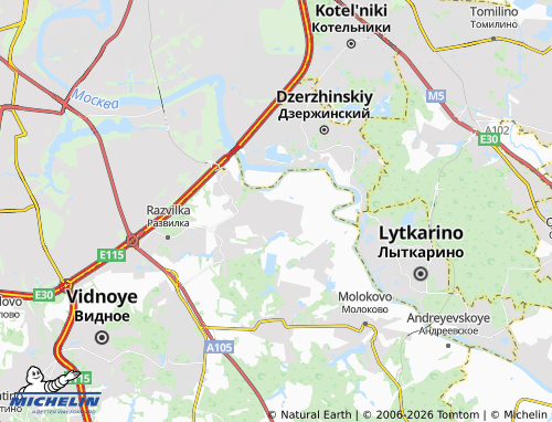 Carte MICHELIN Sloboda - ViaMichelin