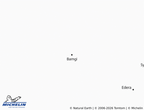 Mapa MICHELIN Bamgi - ViaMichelin