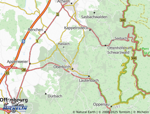 Carte MICHELIN Niederlehen - ViaMichelin
