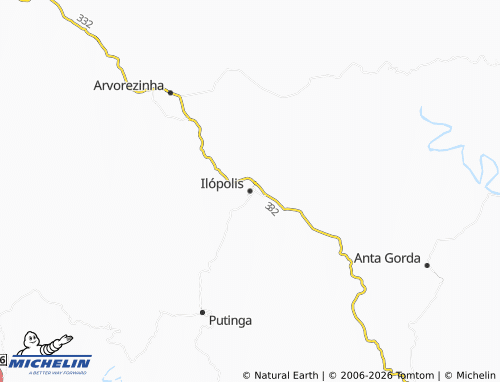 Mapa MICHELIN Ilópolis - ViaMichelin