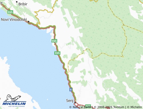 Mapa MICHELIN bile - ViaMichelin