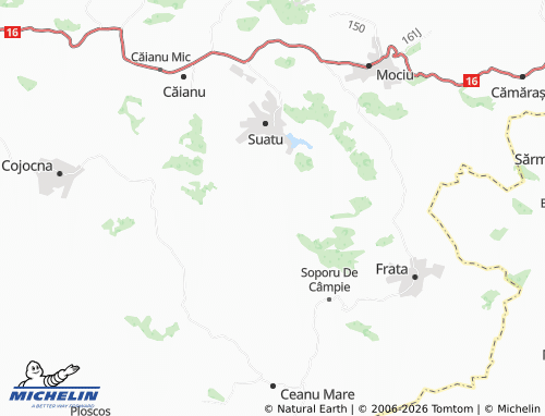 MICHELIN Aruncuța map - ViaMichelin