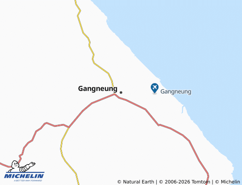 Mapa MICHELIN Gangneung - ViaMichelin