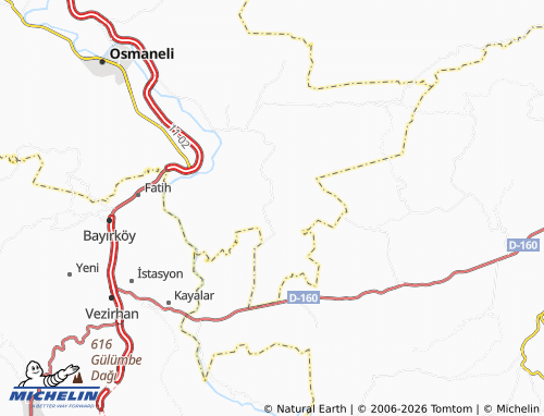 Mappa MICHELIN Medetli - ViaMichelin
