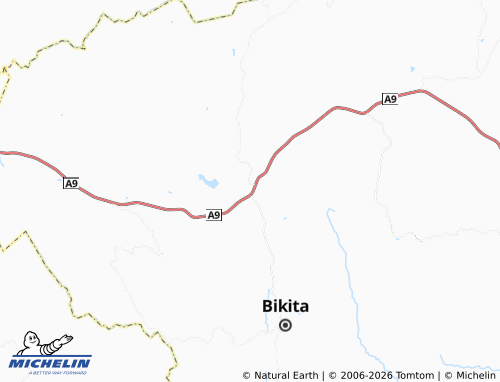 Mappa MICHELIN Nyika - ViaMichelin