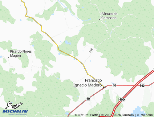MICHELIN-Landkarte Francisco Rueda Serrano - ViaMichelin