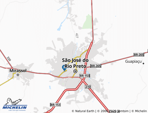 Mapa MICHELIN Parque das Flores - ViaMichelin