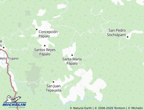 Mappa MICHELIN Santa María Pápalo - ViaMichelin