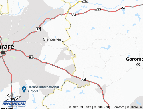 MICHELIN Tafara map - ViaMichelin