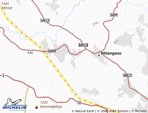 Mappa MICHELIN Maseyisini Nkhundla - ViaMichelin