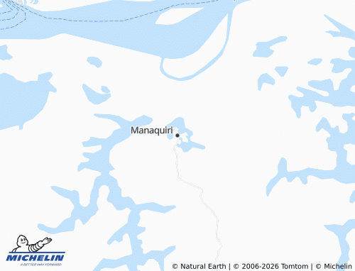 MICHELIN Manaquiri map - ViaMichelin
