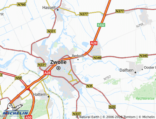 Carte MICHELIN Berkum - ViaMichelin
