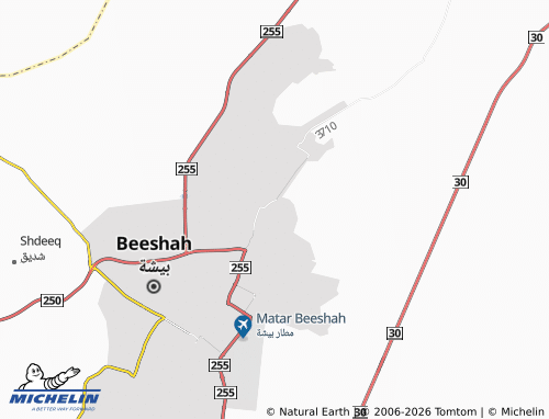 MICHELIN-Landkarte al-Rawdah - ViaMichelin