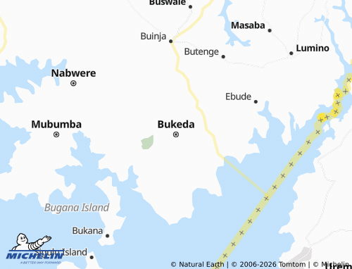 MICHELIN Bukeda map - ViaMichelin
