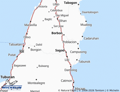 MICHELIN Cajel map - ViaMichelin