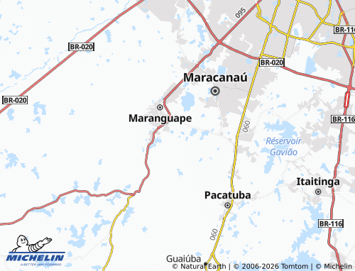 Mapa MICHELIN Lameirão - ViaMichelin