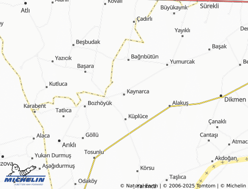 MICHELIN Kaynarca map - ViaMichelin