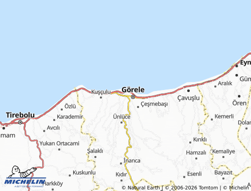 MICHELIN Yeşiltepe map - ViaMichelin