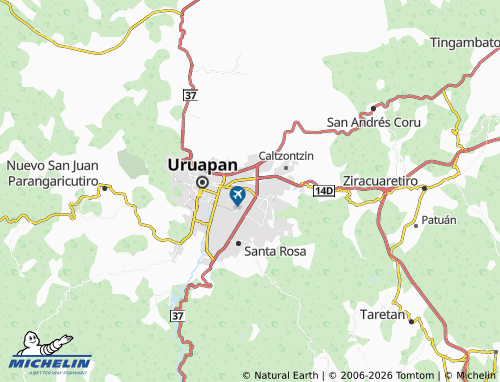 Mapa MICHELIN La Fuente - ViaMichelin