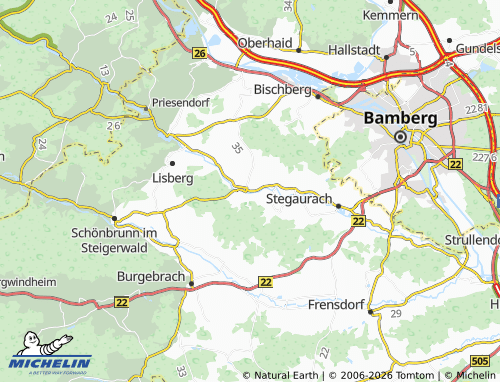 Mappa MICHELIN Walsdorf - ViaMichelin
