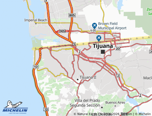 Mapa MICHELIN Angular - ViaMichelin